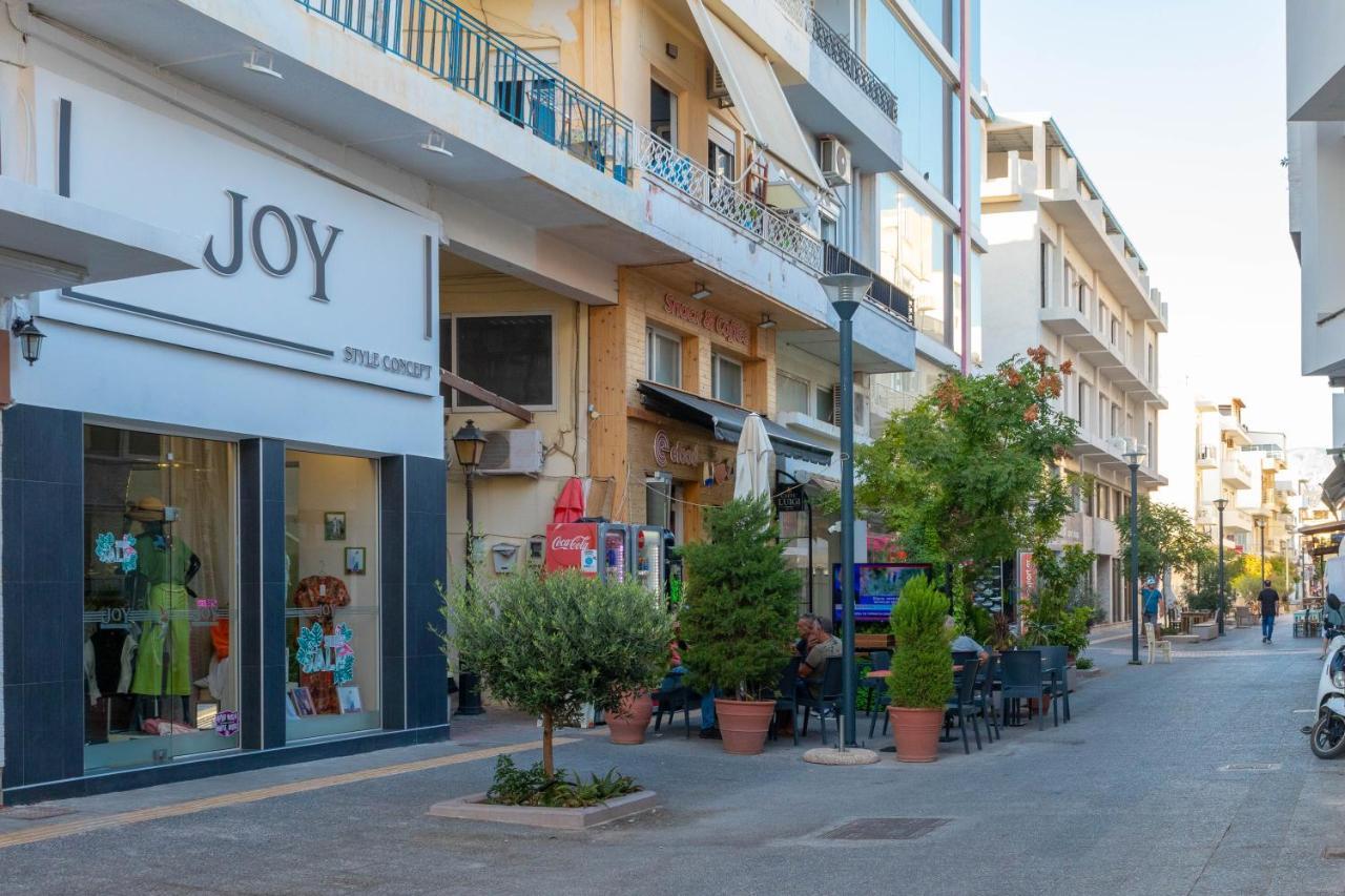 Friendly & Comfy Apartment Ierapetra  Bagian luar foto